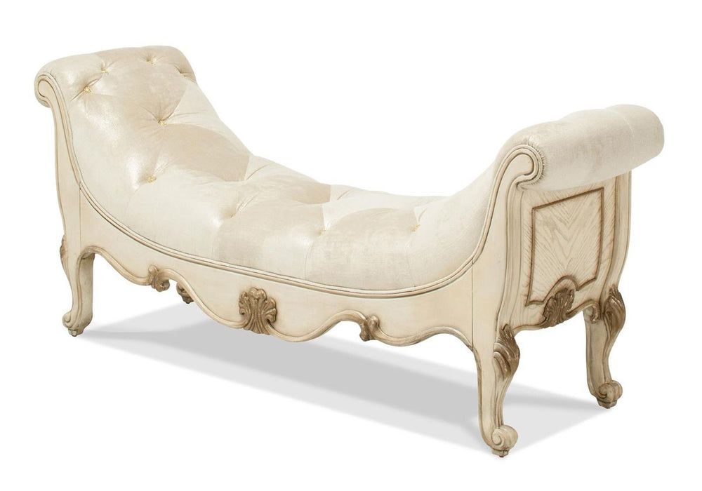 Aico Platine de Royale Bed Bench in Champagne