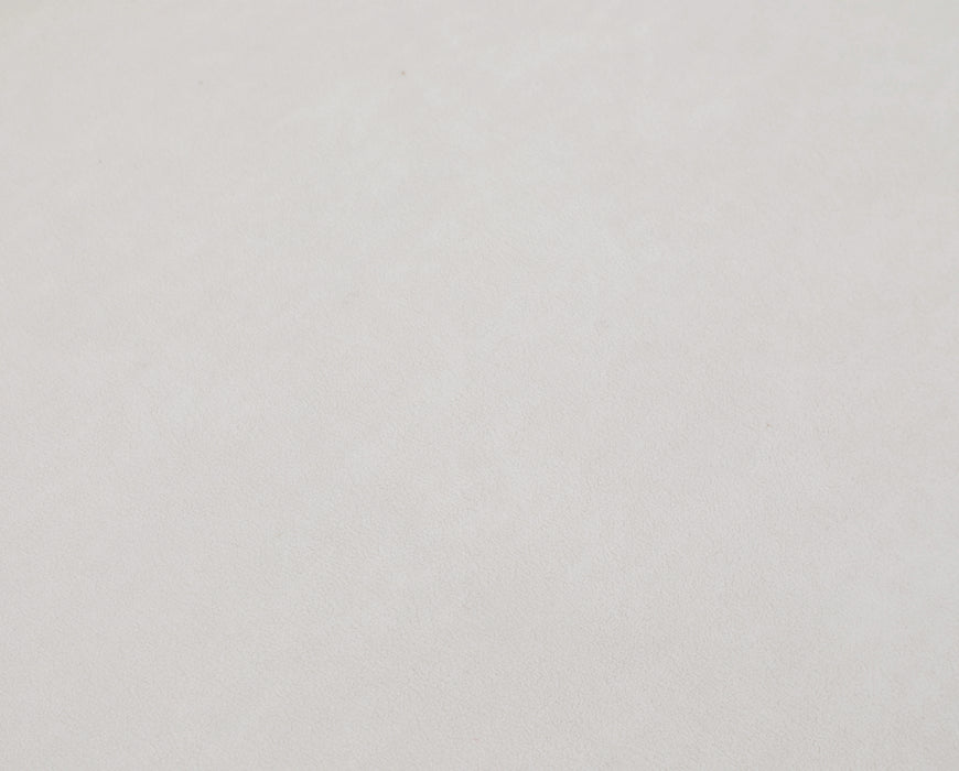 Cozy Cream Velvet Ottoman