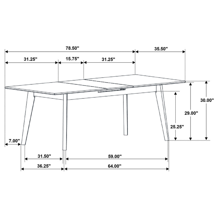Crestmont Extension Dining Table