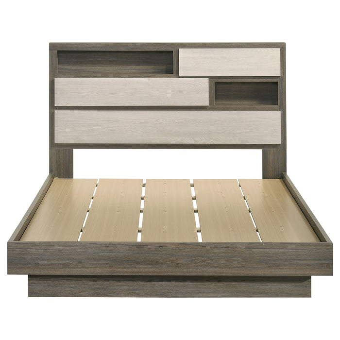 Fenwick Bookcase Platform Bed