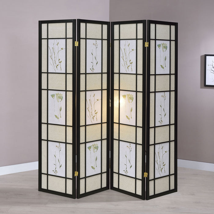 Catabella Four-Panel Room Divider