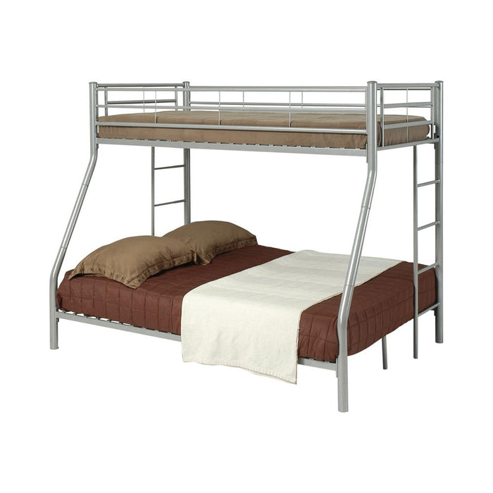 Hayward Twin Over Full Bunk Bed Silver image