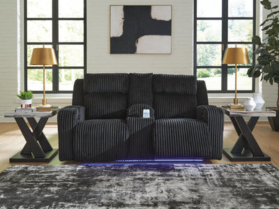 Forest Lake Power Reclining Loveseat with Console