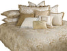 AICO Luxembourg 12-pc Queen Comforter Set in Cr√®me image