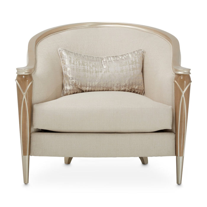 AICO Villa Cherie Chair in Caramel