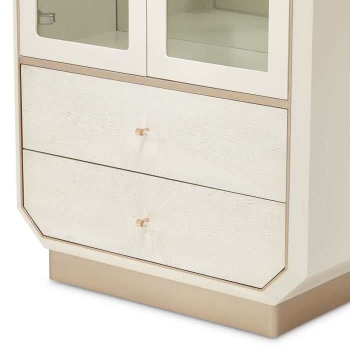 AICO La Rachelle Display Cabinet in Medium Champagne