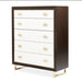 AICO Furniture Penthouse 5 Drawer Chest in Espresso image