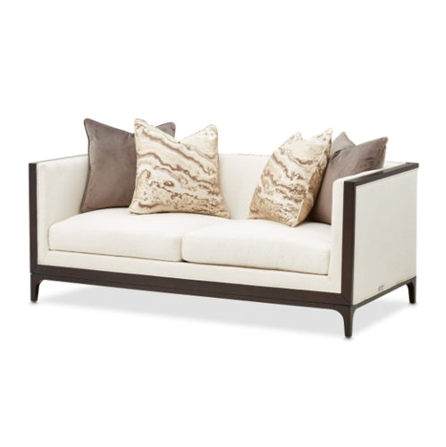 AICO Furniture Belmont Place Loveseat in Espresso image
