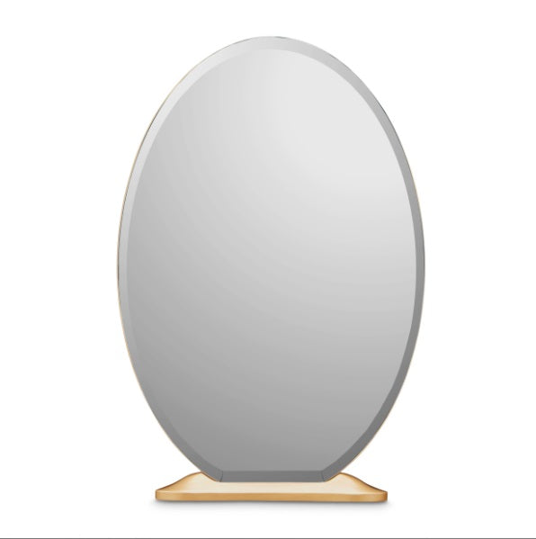AICO Furniture St.Charles Vanity Mirror in Dove Gray image