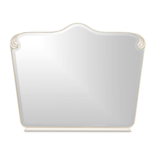 AICO Furniture Camellia Field Dresser Mirror in Caramel image