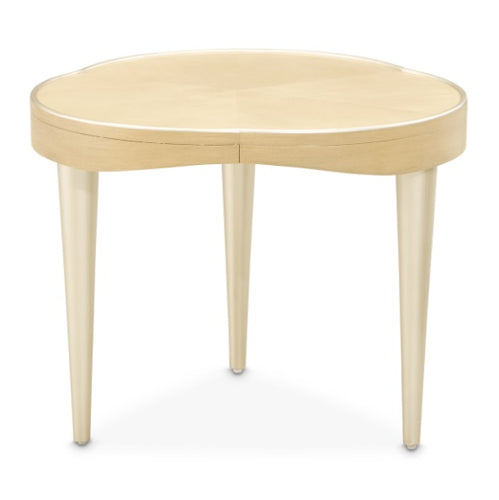 AICO Furniture Camellia Field End Table in Caramel image