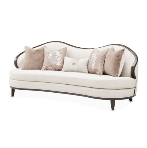 AICO Furniture Camellia Field Sofa in Warm Pecan image