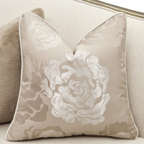 AICO Furniture Camellia Field LAF Loveseat Linen in Caramel