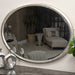 AICO Furniture Fantosini Wall Mirror in Silver Mist image