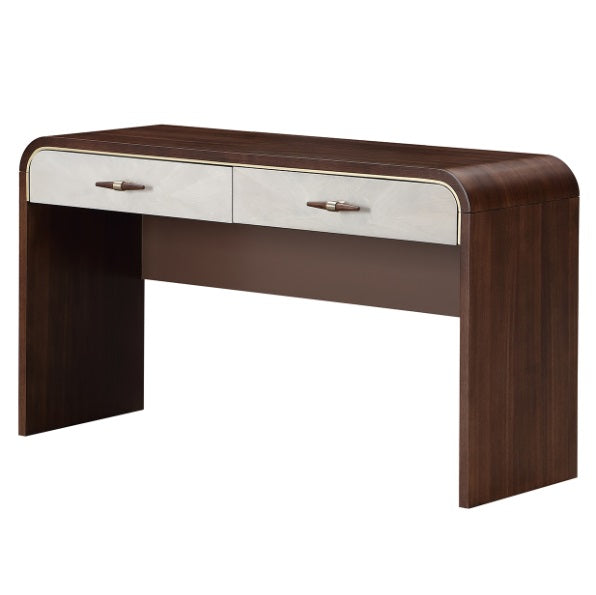 AICO Furniture Houston Vanity Desk in Walnut image