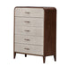 AICO Furniture Houston Chest in Walnut image