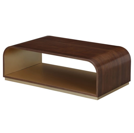 AICO Furniture Houston Cocktail Table in Walnut image