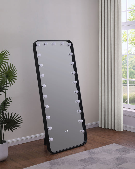 Canton Standing Mirror with LED Lighting and Bluetooth Speaker