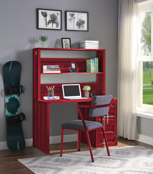 Cargo Red Desk & Hutch image