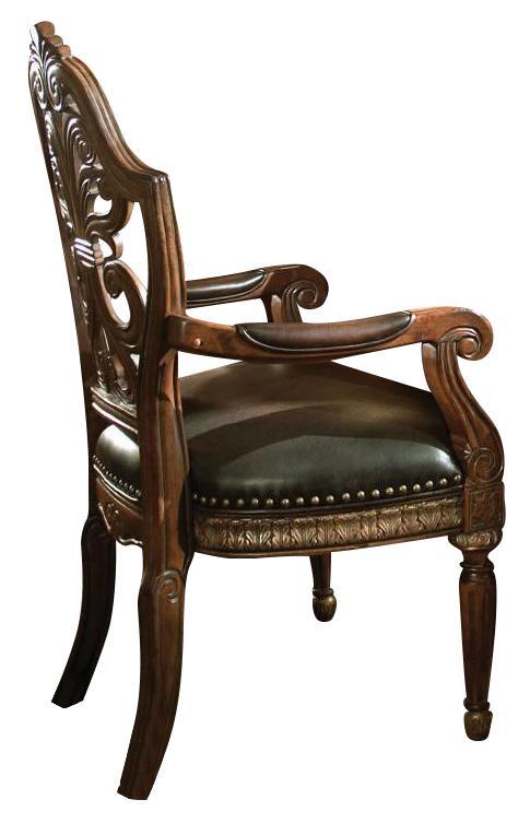 Villa Valencia Writing Desk Chair in Chestnut image