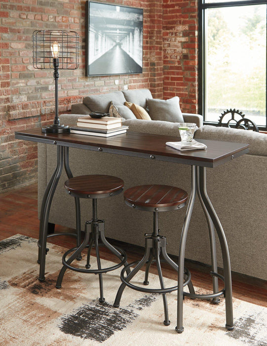 Odium Counter Height Dining Table and Bar Stools (Set of 3)