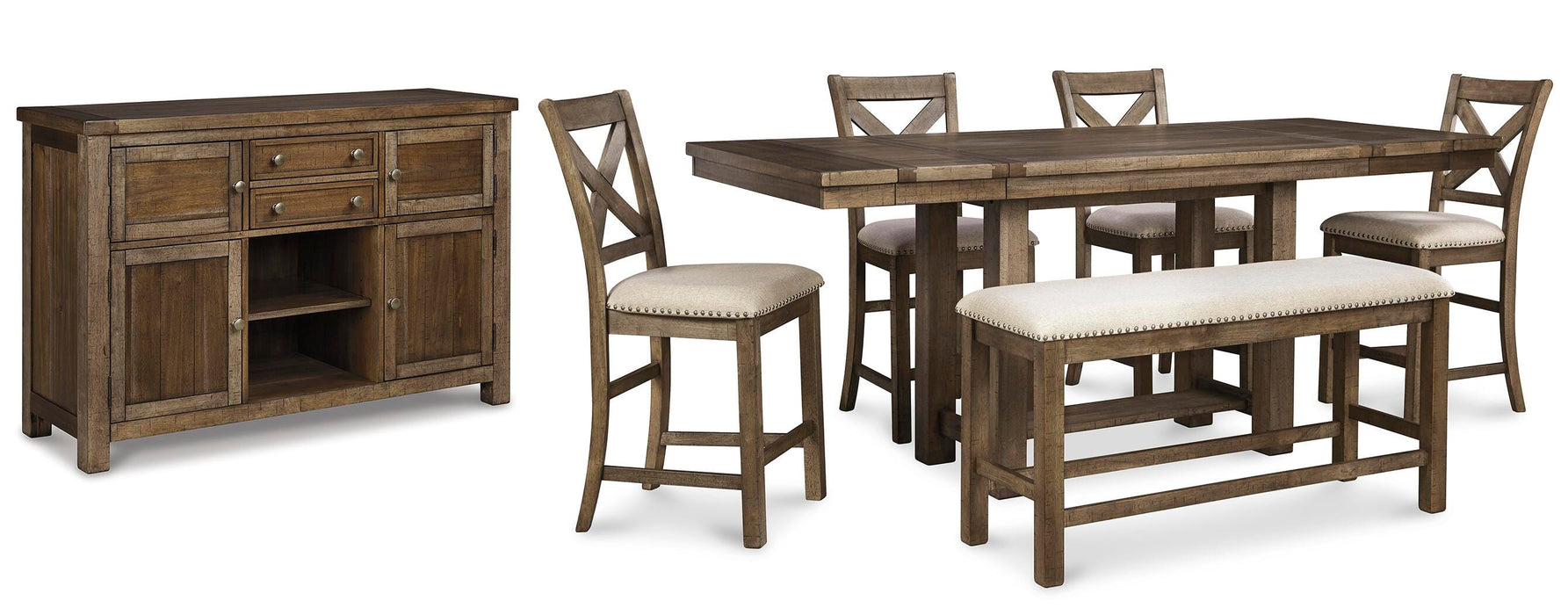 Moriville Counter Height Dining Set