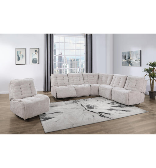 BUILD IT YOUR WAY U6066 CREAM 3 POWER SECTIONAL image