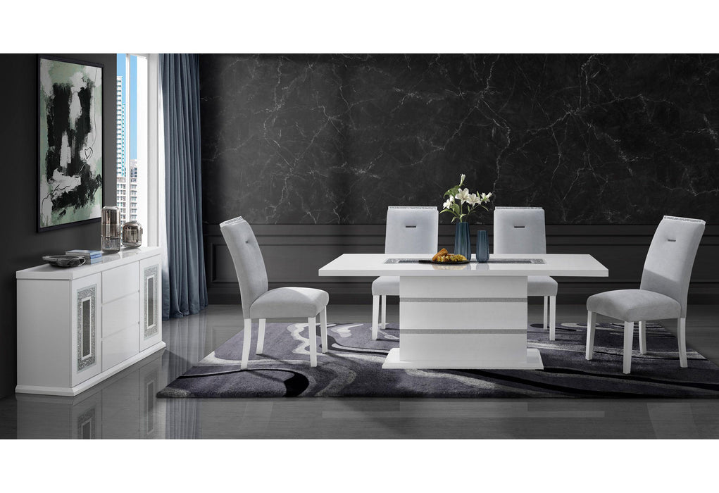 MONACO WHITE DINING TABLE + MONACO DC image