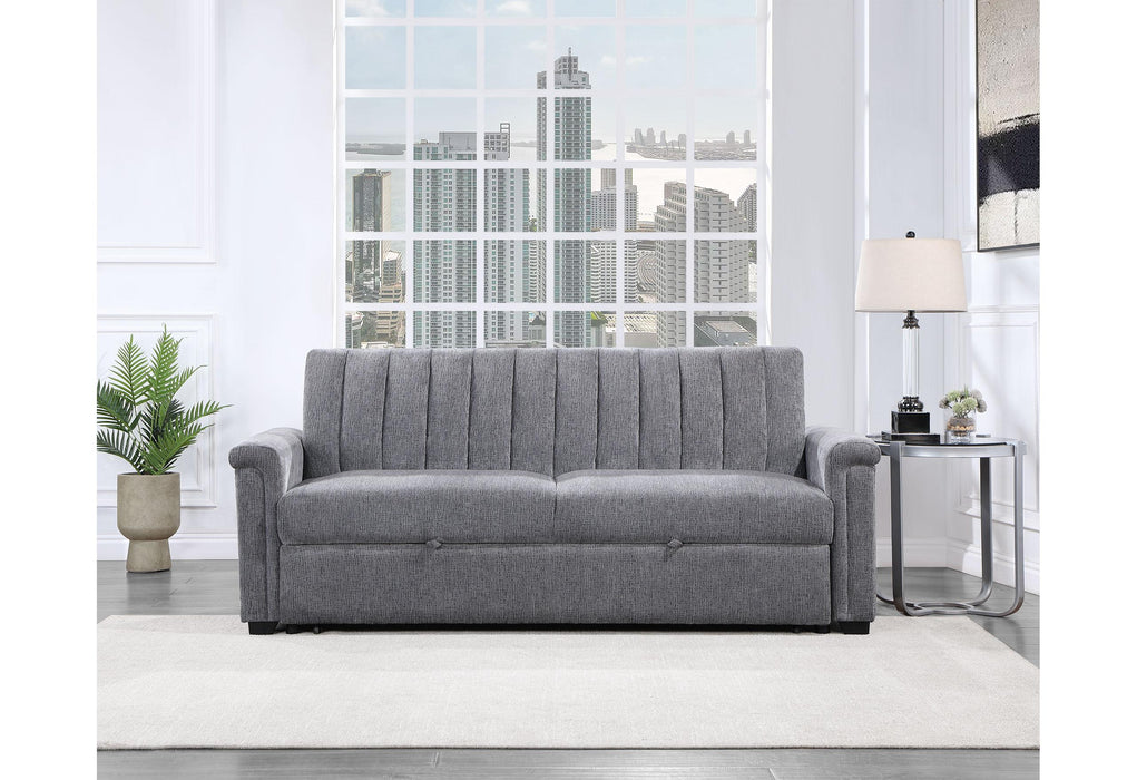 U0201 DARK GREY PULL OUT SOFA image