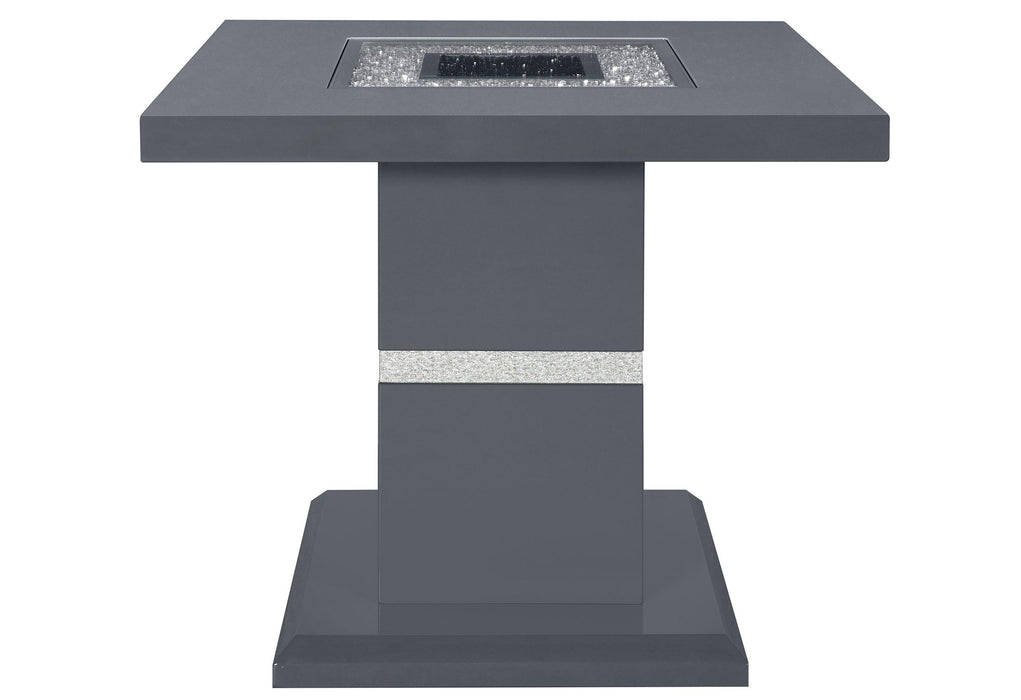 MONACO DARK GREY 2 END TABLES AND 1 COFFEE TABLE