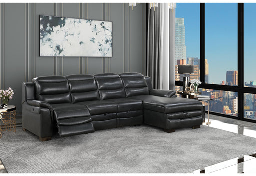 U8518 BLANCHE CHARCOAL SOFA BED WITH USB image