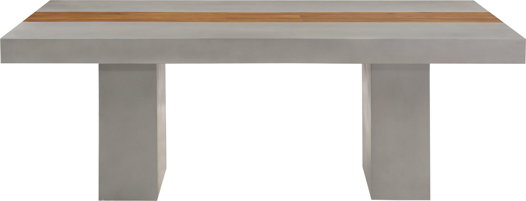 Rio Light Grey Concrete Cement Dining Table (3 Boxes)