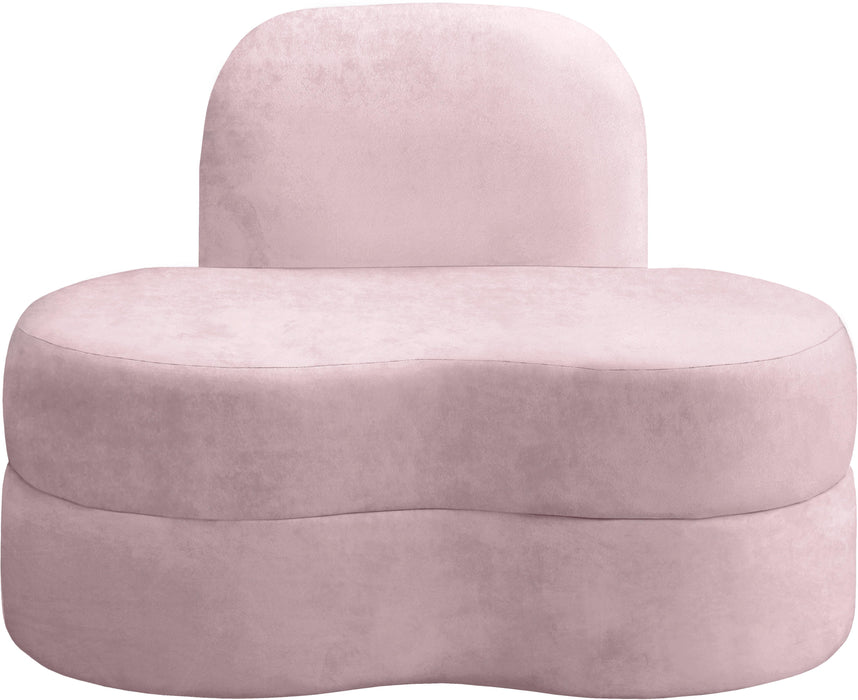 Mitzy Pink Velvet Chair