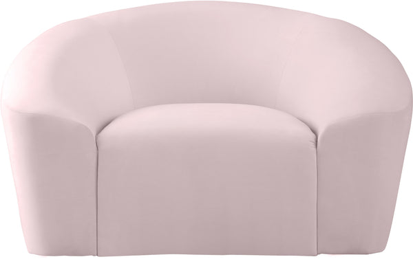 Riley Pink Velvet Chair