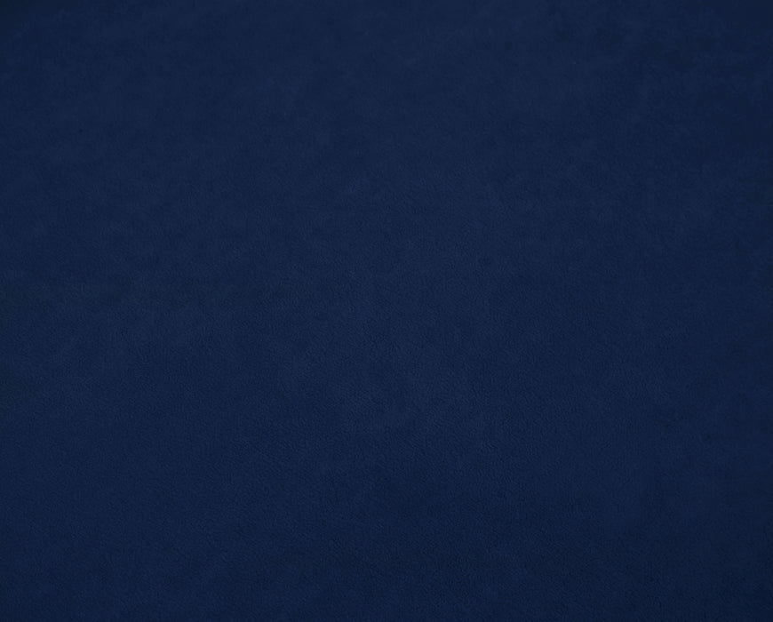 Cozy Navy Velvet Cloud Modular Armless Sofa