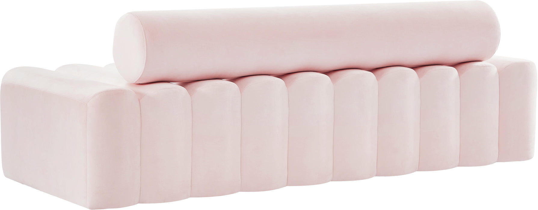 Melody Pink Velvet Sofa