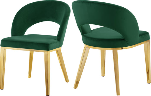 Roberto Green Velvet Dining Chair image