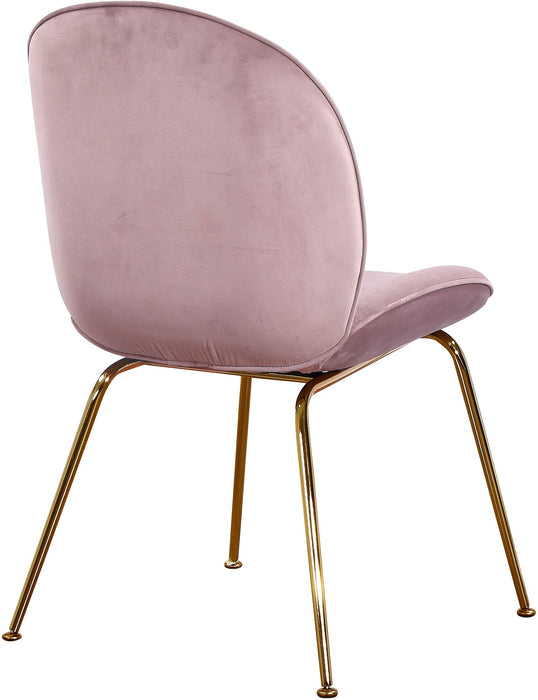 Paris Pink Velvet Dining Chair