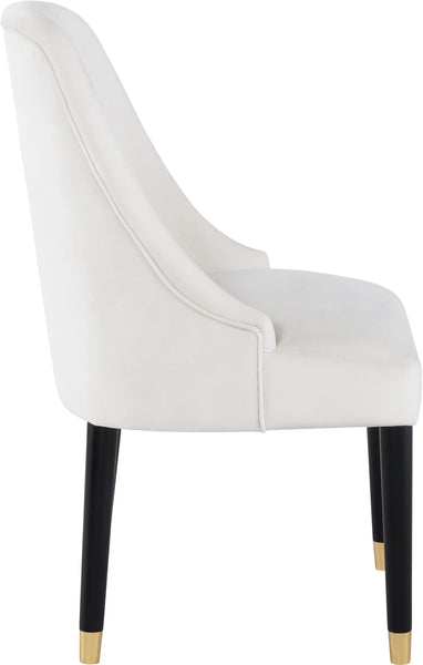 Omni Cream Velvet Dining Chair