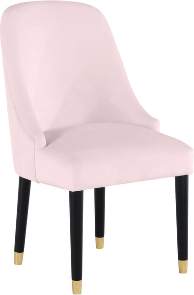 Omni Pink Velvet Dining Chair