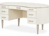 AICO Furniture London Place Desk in Creamy Pearl image