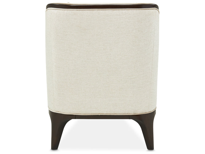 AICO Paris Chic Chair Cremini in Espresso