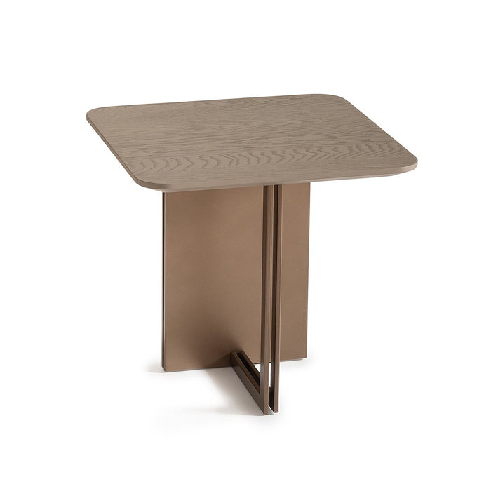 AICO Canberra End Table in Brown
