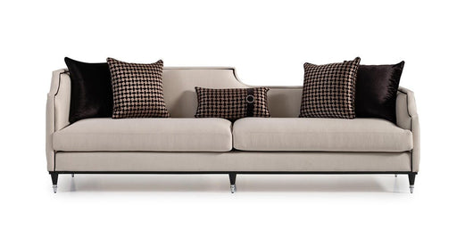 AICO La Francaise Mansion Sofa in Cafe/Black image