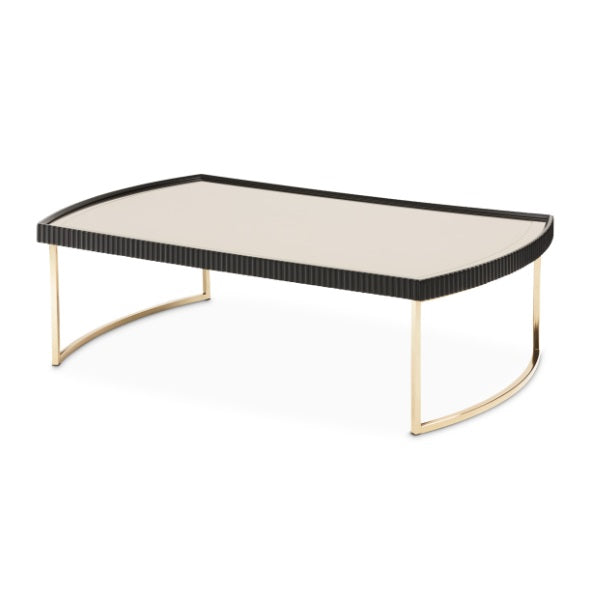 AICO Furniture Lisbon Cocktail Table in Silken Matte Black image
