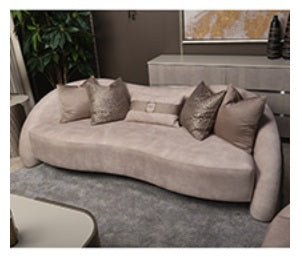 AICO Furniture Mod Dream Standard Sofa in Rich Champagne image