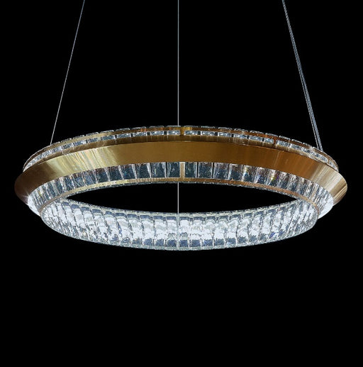 AICO Furniture Lighting Base Camp Round LED Chandelier image