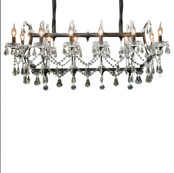AICO Furniture Lighting Gloucester 12 Light Chandelier image