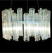 AICO Furniture Lighting Octavious 6 Light Chandelier in Clear image