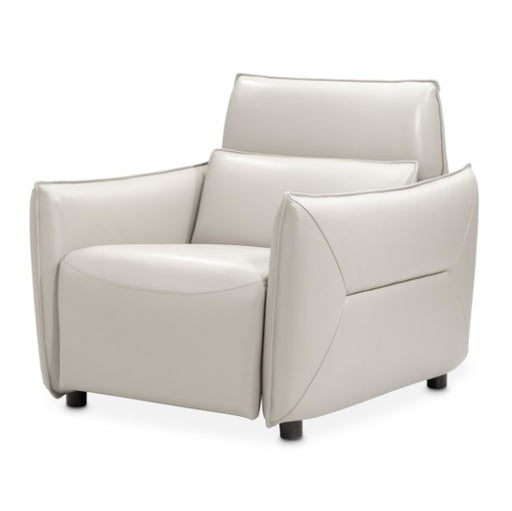 AICO Furniture Verona Matching Chair in Light Gray image